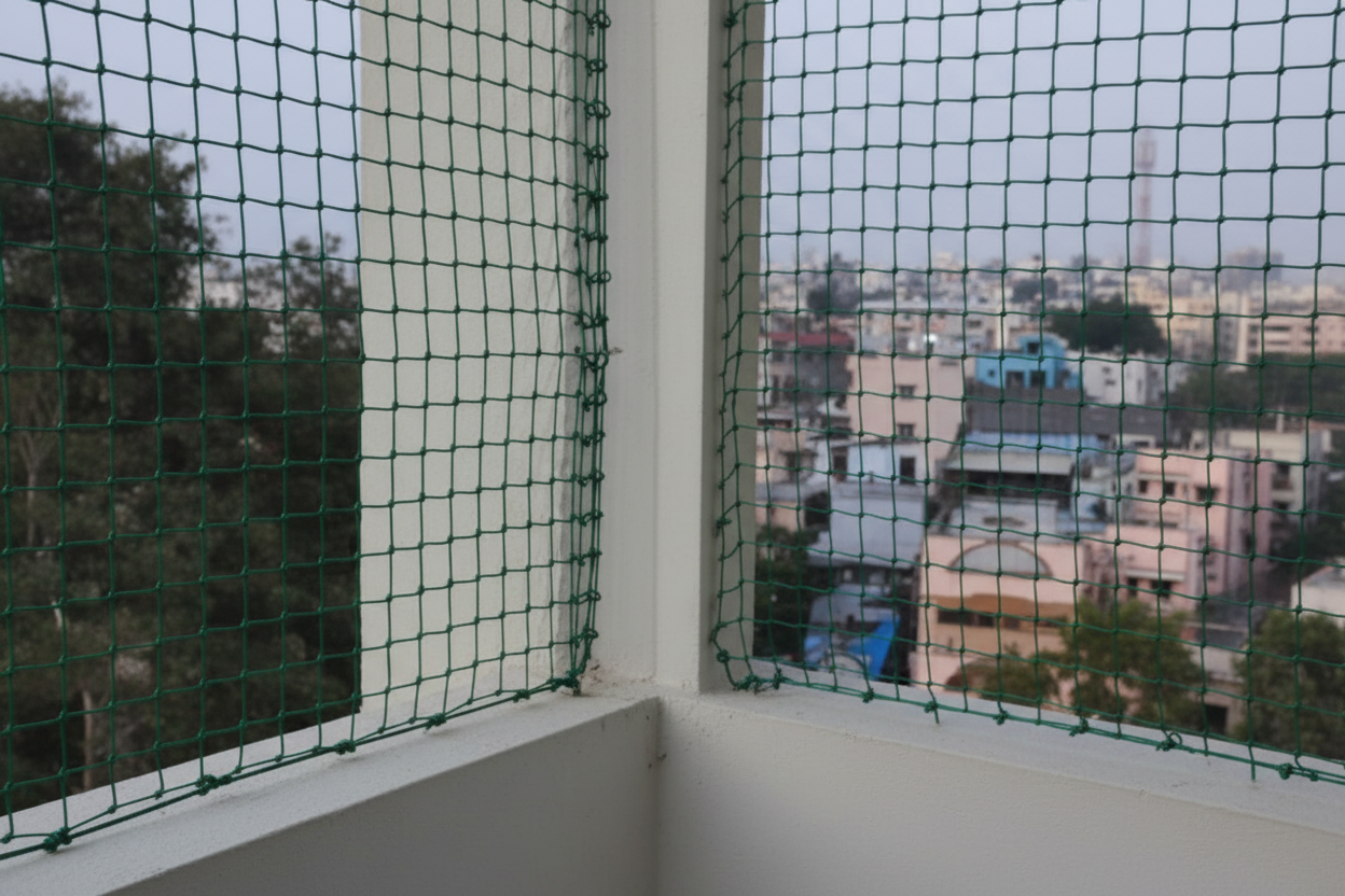 Madurai Family Home Balcony